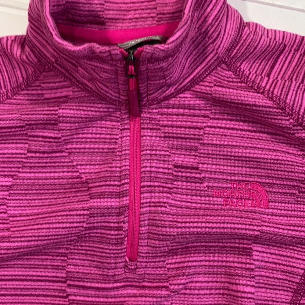 The North Face Women’s Fleece Quarter Zip Pink S - Picture 4 of 8